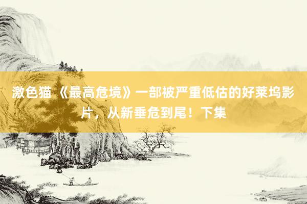激色猫 《最高危境》一部被严重低估的好莱坞影片，从新垂危到尾！下集